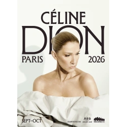 Céline DION, ARENA 2026 (Robe blanche)