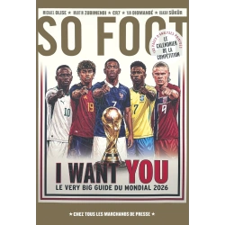 Affiche originale Coupe du monde 2026 du magasine "So Foot"
