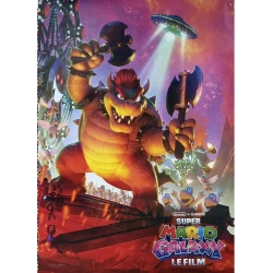 Super Mario Bros Galaxy 2026, affiche originale visuel "Browser"