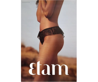 Affiche originale ETAM 2026, "CULOTTE NOIRE"