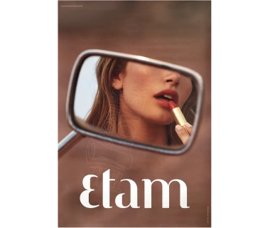 Affiche originale ETAM 2026, "ROUGE À LÈVRE"