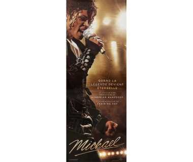 Michael Jackson Biopic 2026, affiche originale visuel "Légende"