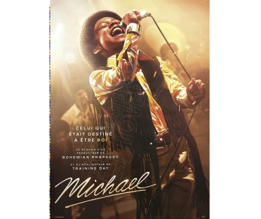 Michael Jackson Biopic 2026, affiche originale visuel "ROI"