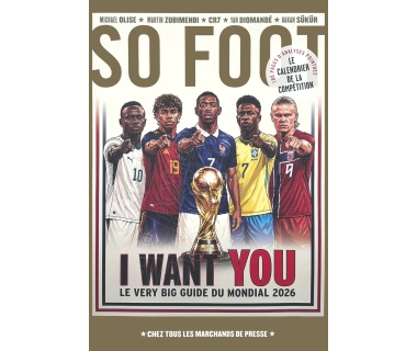 Affiche originale Coupe du monde 2026 du magasine "So Foot"