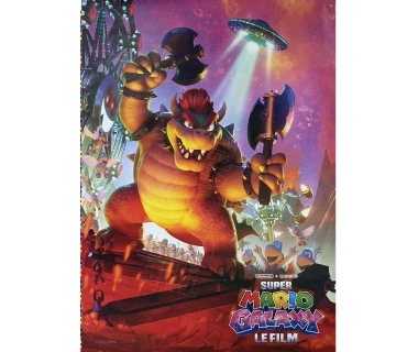 Super Mario Bros Galaxy 2026, affiche originale visuel "Browser"