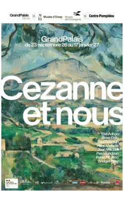 Cezanne et nous, s'affiche pour une nouvelle exposition au GrandPalais