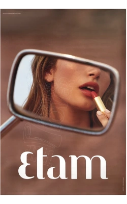 Affiche originale ETAM 2026, "ROUGE À LÈVRE"
