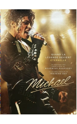 Michael Jackson Biopic 2026, affiche originale visuel "Légende"