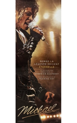 Michael Jackson Biopic 2026, affiche originale visuel "Légende"