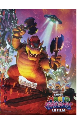 Super Mario Bros Galaxy 2026, affiche originale visuel "Browser"